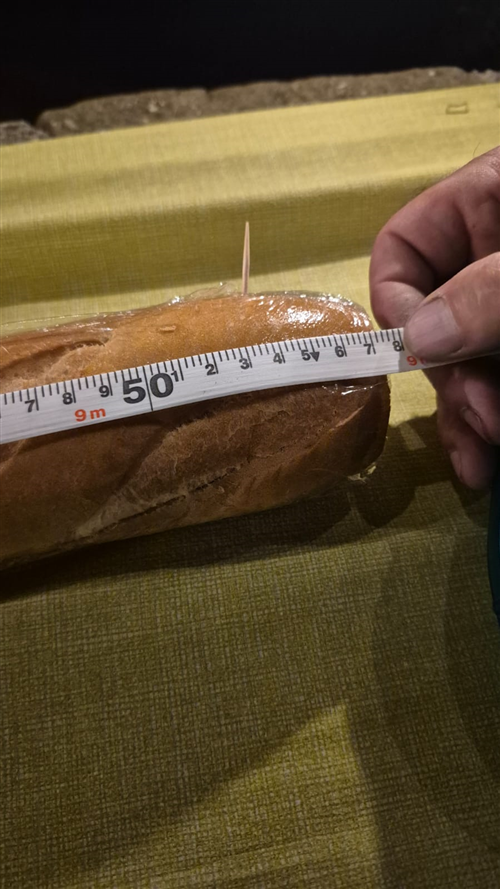 Festa nel Borgo - Comunicazione esito gara "Lunghezza del Panino con le acciughe"